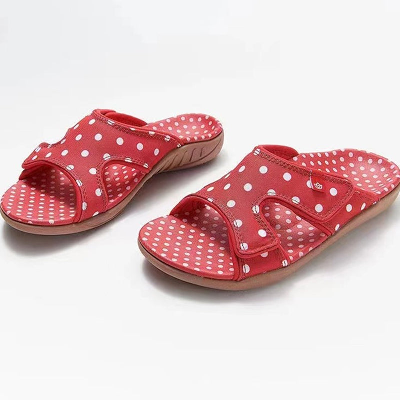 Leichte, gepolsterte Damen Sandalen für Sommer & Freizeit, mit rutschfester Sohle.