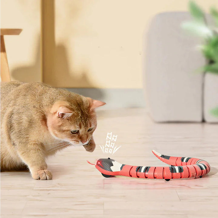 Interaktives Katzenspielzeug, das Langeweile vertreibt und natürliche Jagdinstinkte der Katze fördert.