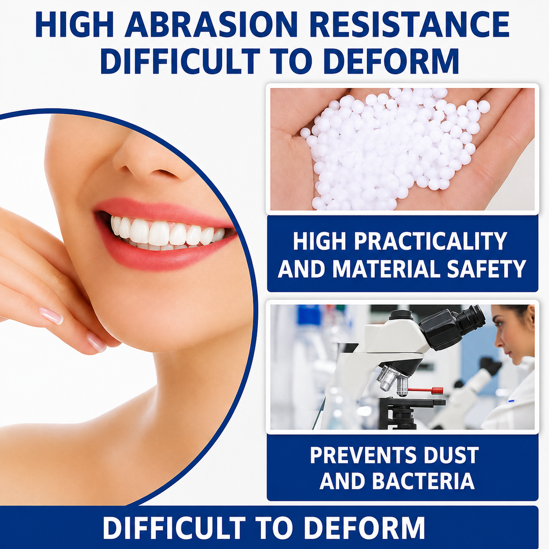 Kompaktes Notfall-Zahnreparatur-Set für unterwegs. Schnelle temporäre Zahnfüllung und Lückenfüller für unerwartete Momente.