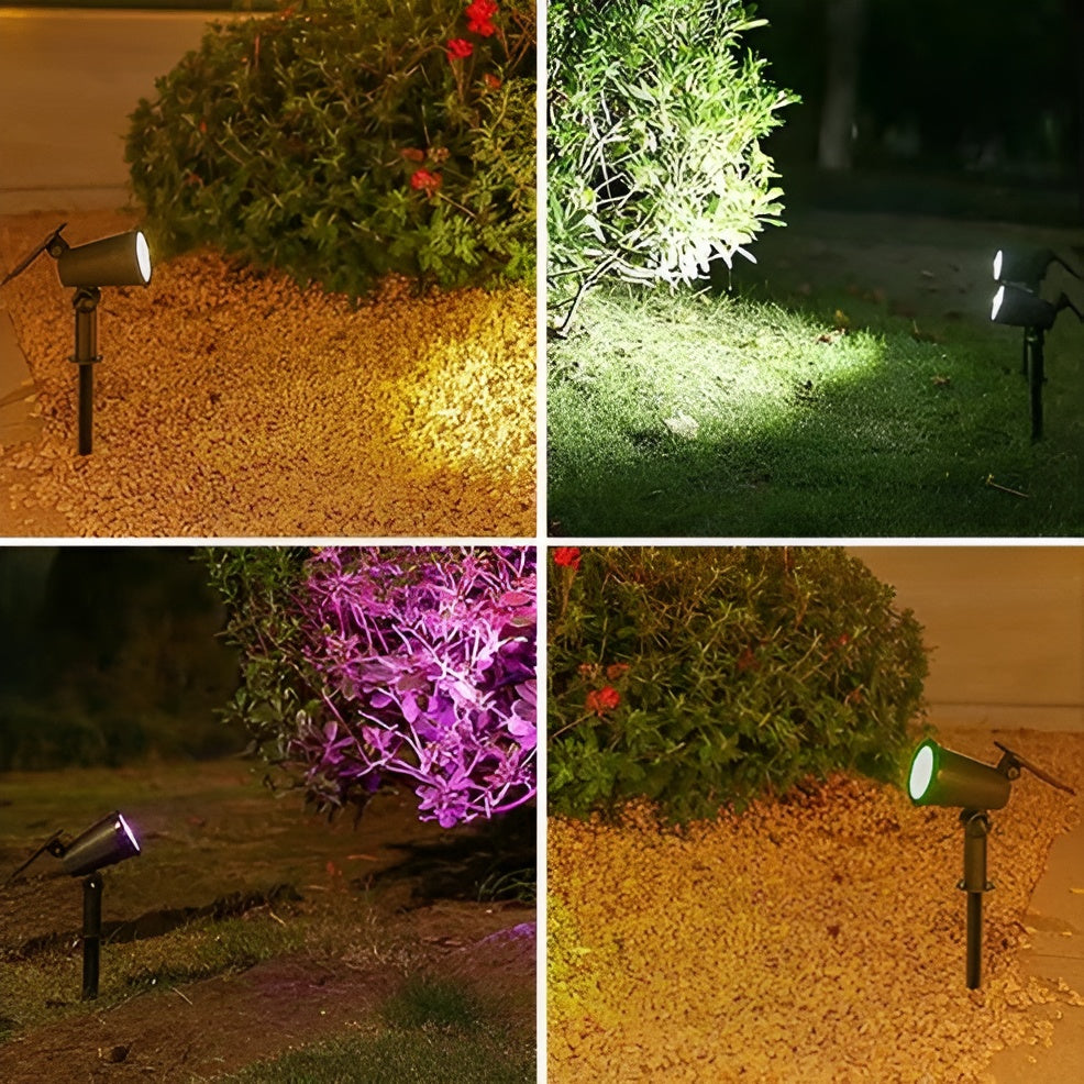 Wetterfestes Solar Gartenlicht IP55, energiesparende LED Außenleuchte für Garten, Terrasse und Eingang.