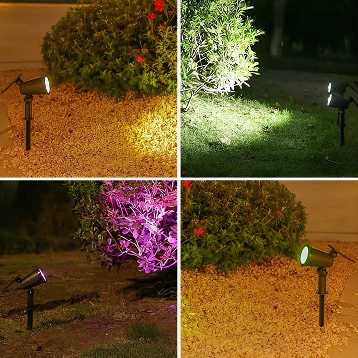 Wetterfestes Solar Gartenlicht IP55, energiesparende LED Außenleuchte für Garten, Terrasse und Eingang.