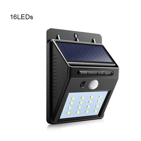 Kabellose LED-Solarlampe mit Bewegungsmelder für effektive und energiesparende Außenbeleuchtung im Garten.