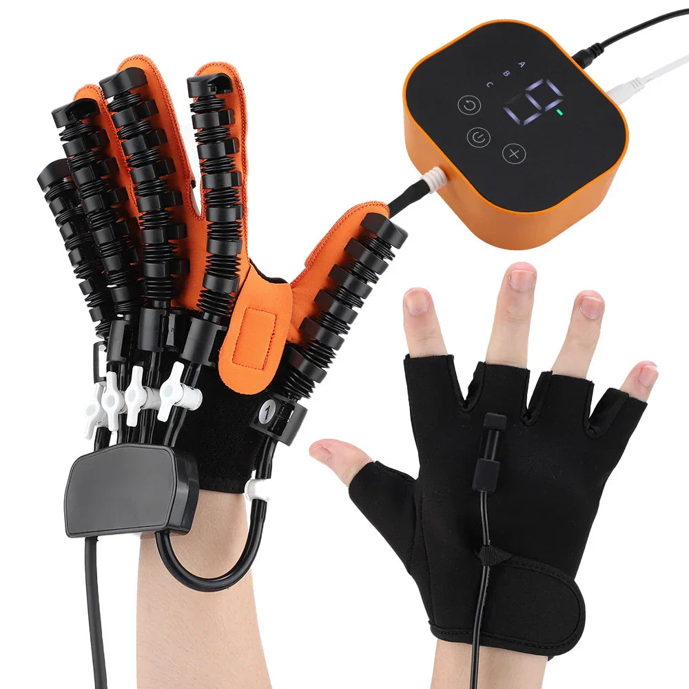 Soren elektrischer Reha-Handschuh für Handtherapie, Schlaganfall-Genesung & Bewegungstraining der Finger.