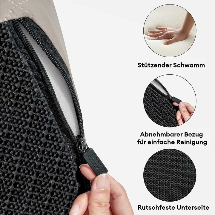 Elegante Kunstleder Tiertreppe spiral, gelenkschonend, für Hunde & Katzen.