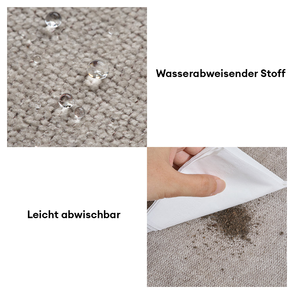 Robuste Haustiertreppe Kunstleder, spiralförmig, ideal bei Gelenkproblemen.