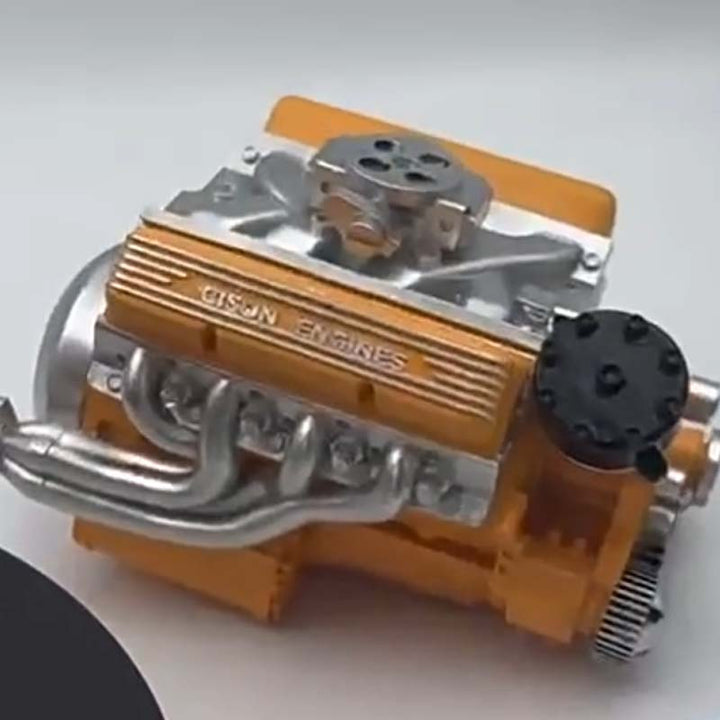 Hochwertiger CISON V8 Benzinmotor Modell, perfekt für Mechanik-Enthusiasten und Sammlerstücke.