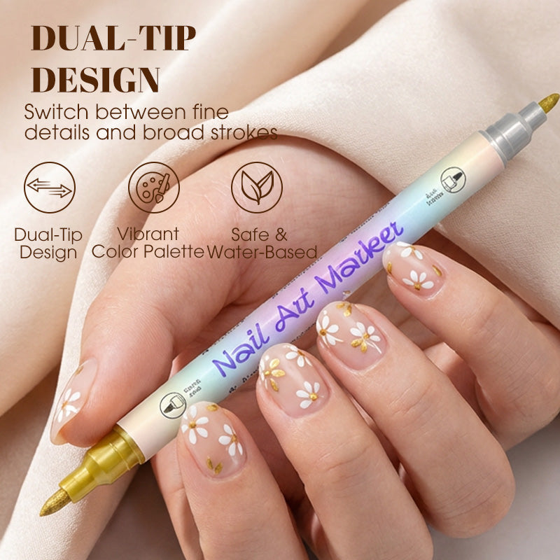 Kreatives Nagelkunst-Stift-Set, perfekt als Geschenk für Frauen, die Nageldesign lieben.