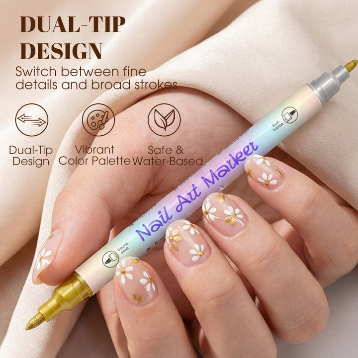 Kreatives Nagelkunst-Stift-Set, perfekt als Geschenk für Frauen, die Nageldesign lieben.