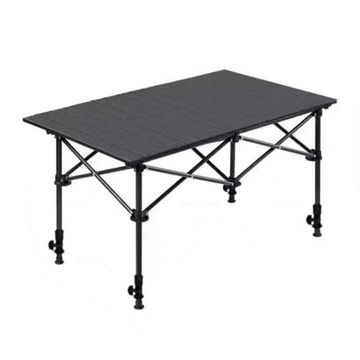 Tragbarer Camping Klapptisch für Outdoor-Abenteuer, faltbar & stabil.
