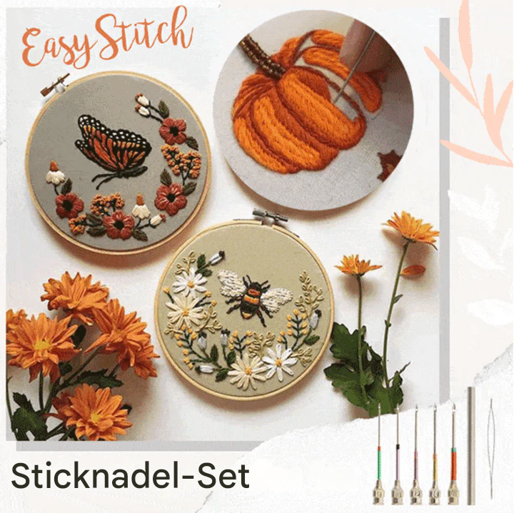 Sticknadel-Set für präzises Sticken & entspannte Handarbeitsprojekte. Ideal für Anfänger & Fortgeschrittene.