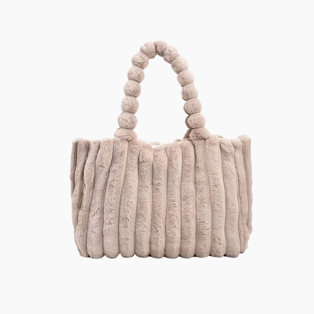 Stilvolle Chunky Schultertasche Evi für Damen, ideal als vielseitige Alltagstasche und modernes Accessoire.
