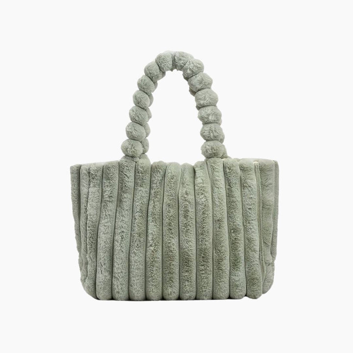 Stilvolle Chunky Damentasche Evi, moderne Polyester-Schultertasche für den Alltag, praktisch und chic.