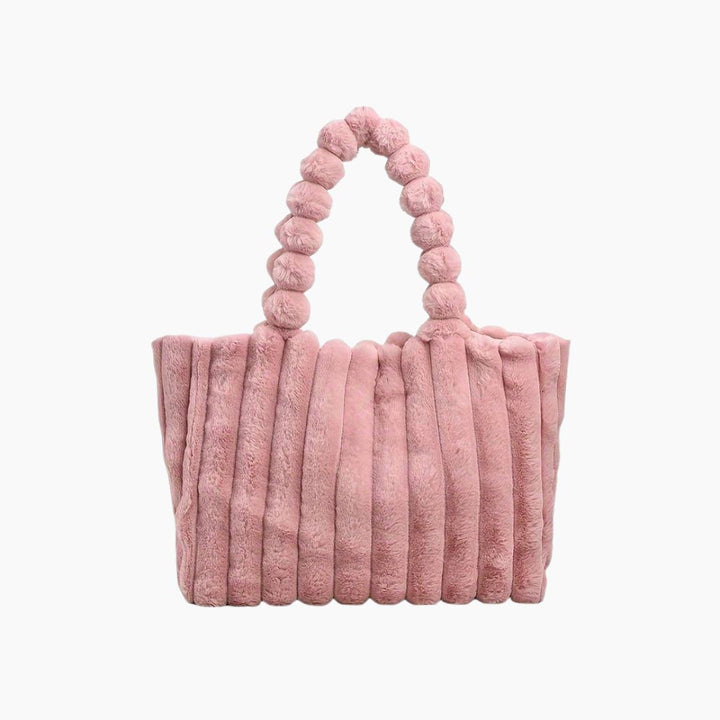 Elegante Damen Handtasche Evi mit chunky Design, ein stilvolles Polyester-Accessoire für moderne Outfits.