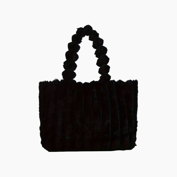 Hochwertige Damen Modetasche Evi, chunky und stilvoll, eine vielseitige Polyester Schultertasche für den Alltag.