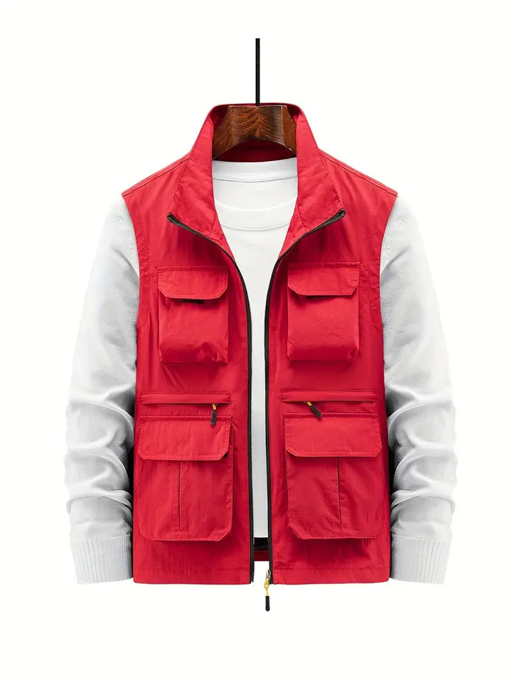 Herren Outdoorweste Thorne, bereit für jedes Abenteuer, stilvoll, funktional & höchst komfortabel.