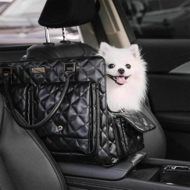 Attraktive Reisetasche für Hunde, stabil & langlebig, perfekte Begleiterin für jedes Abenteuer.