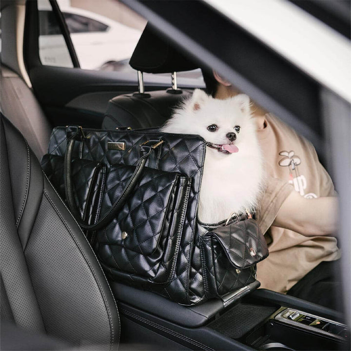 Premium Autotasche für Haustiere, großzügig dimensioniert, für entspannte Reisen mit Ihrem Tier.