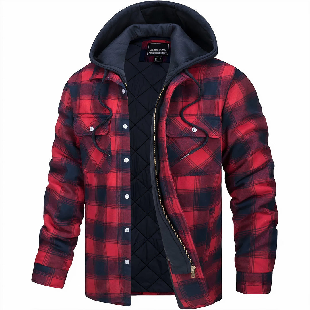 Bequeme Herren Übergangsjacke, ideal als Freizeitjacke oder Outdoorjacke. Perfekte Herrenmode für den Herbst.