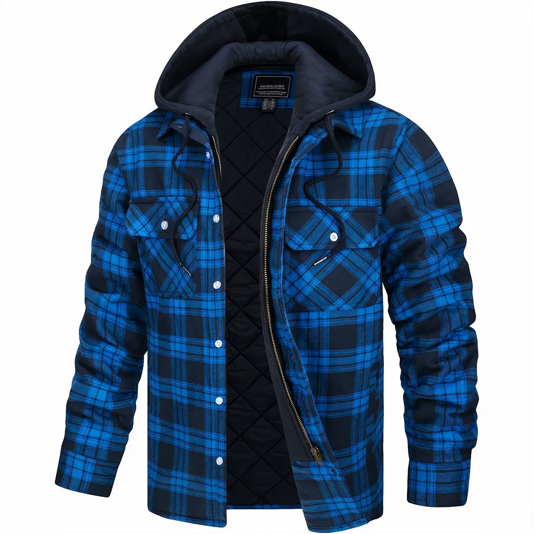 Warme & leichte Herrenjacke, perfekt als Übergangsjacke für kühle Herbsttage. Komfortable Freizeitjacke für Männer.