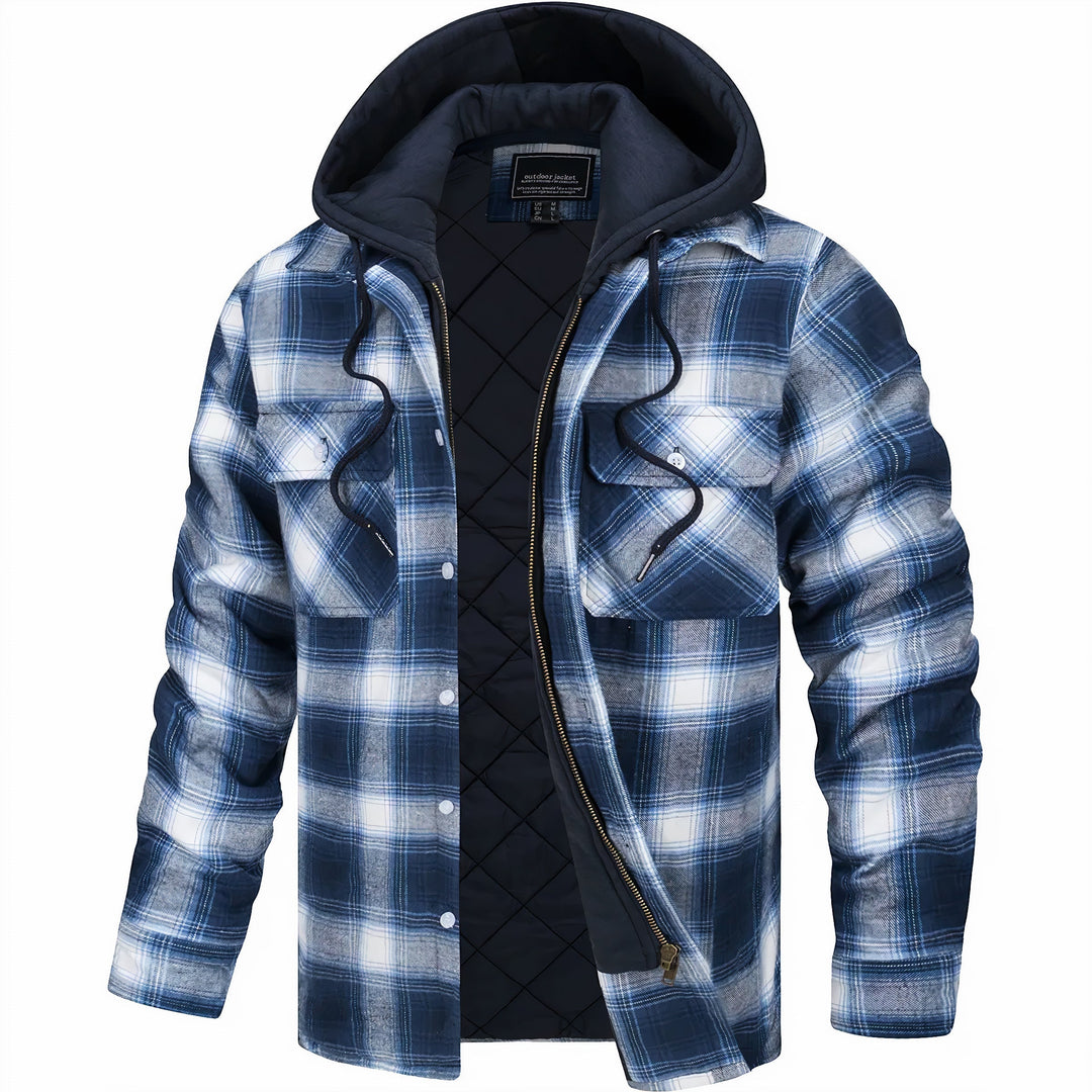Elegante Herren Herbstjacke mit modernem Schnitt, für einen stilvollen Look und hohen Tragekomfort im Herbst.