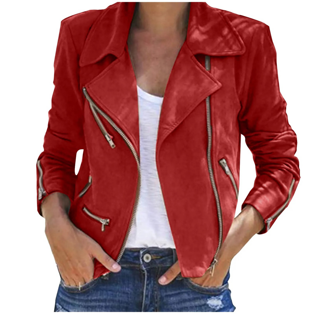 Moderne Herren Reißverschlussjacke mit elegantem Schnitt. Ideal als Übergangsjacke für Freizeit und Business Casual Looks.