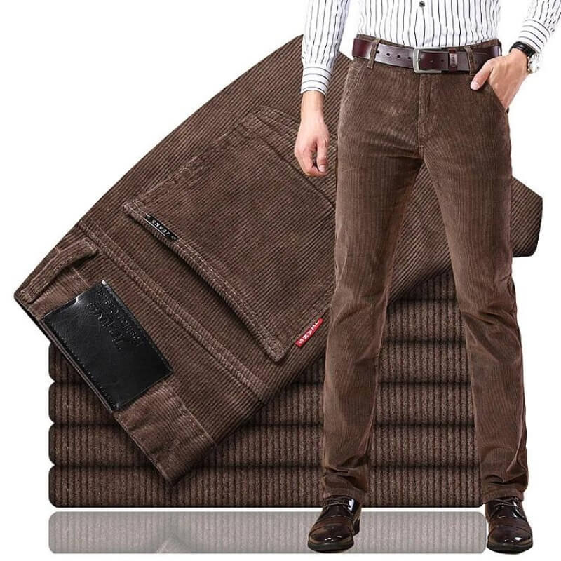 Bequeme Herren Cordhose Kenny, perfekt für Alltag & stilvolle Freizeitoutfits, ganzjährig tragbar.