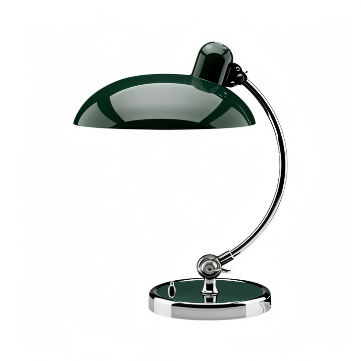 Retro Schreibtischlampe aus Metall, verstellbar, im Vintage-Stil. Perfekt für Arbeitszimmer oder Leseecke.