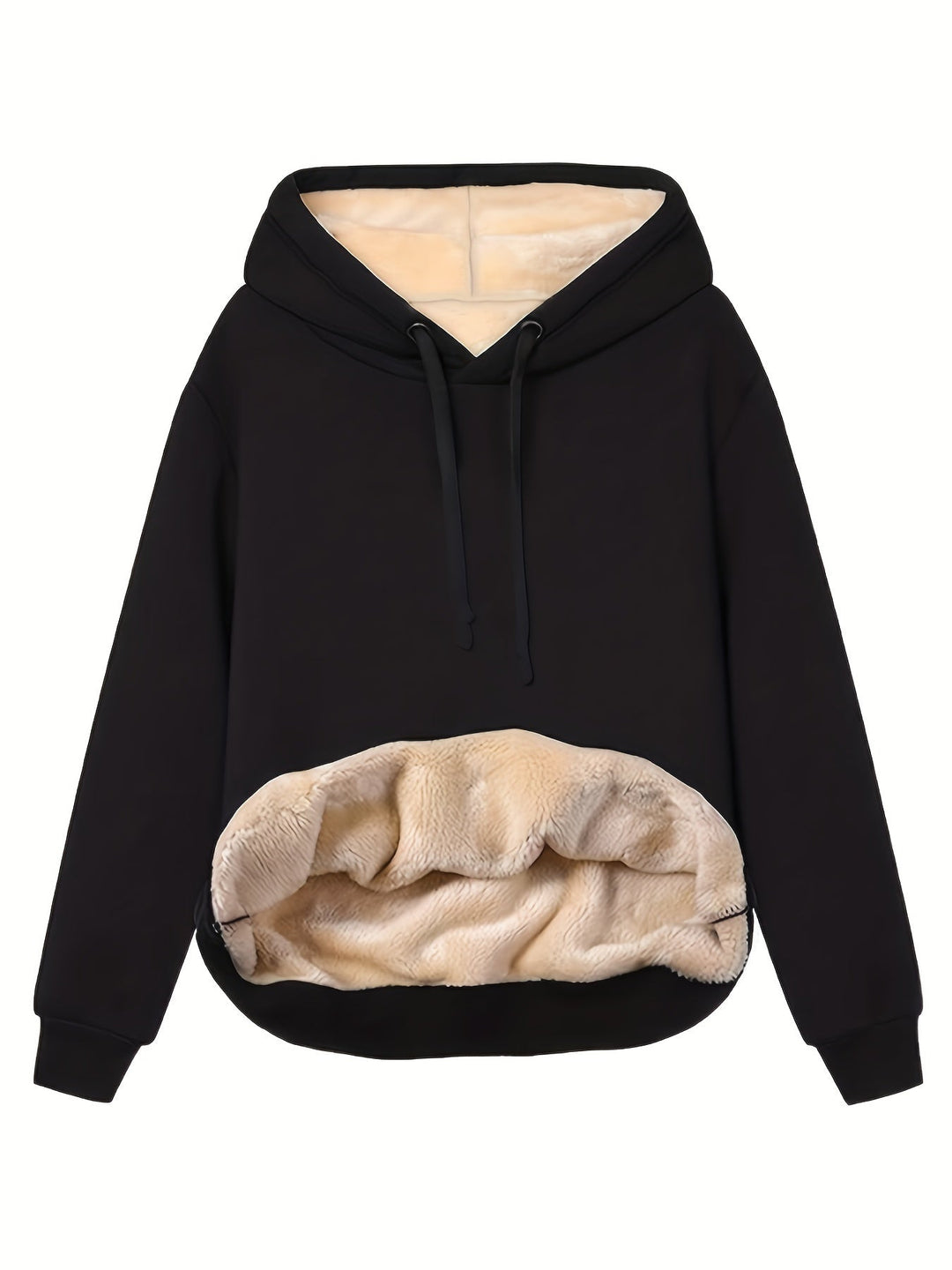 Stilvoller Damen Kapuzenpulli, gemütlicher Hoodie für Freizeit und Herbsttage in Schwarz, Grau, Rot, Blau, Gelb.