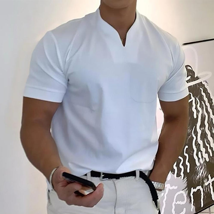Herren Business Casual Hemd, elegant & bequem, optimal für den stilvollen Büroalltag & Freizeit.