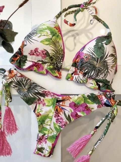 Attraktiver Damen Push-up Bikini, sexy Zweiteiler für eine tolle Strandfigur.
