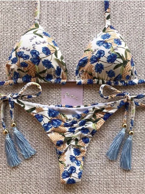 Vielseitiger Damen Push-up Bikini, bequemer Schwimmanzug für den täglichen Gebrauch.