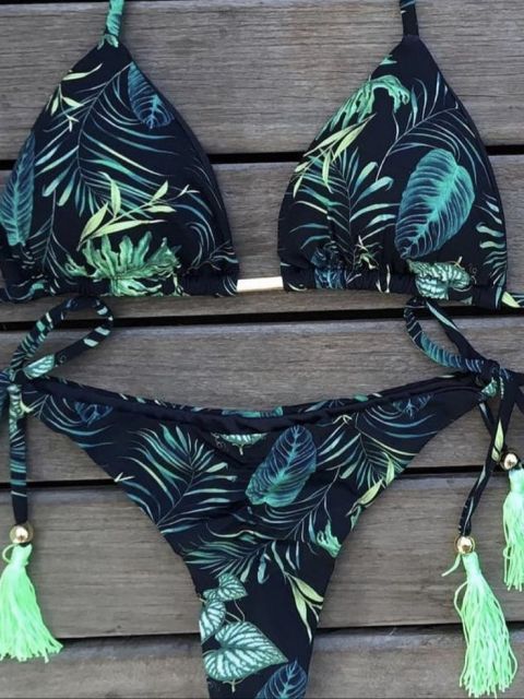 Attraktiver Damen Push-up Bikini, sexy Zweiteiler, der Ihre Ausstrahlung unterstreicht.