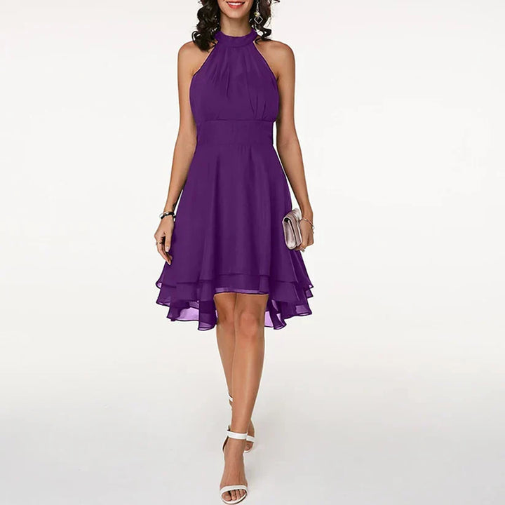 Bequemes Damen Sommerkleid mit Rüschen. Perfekt als stilvolles Freizeitkleid für warme Tage.