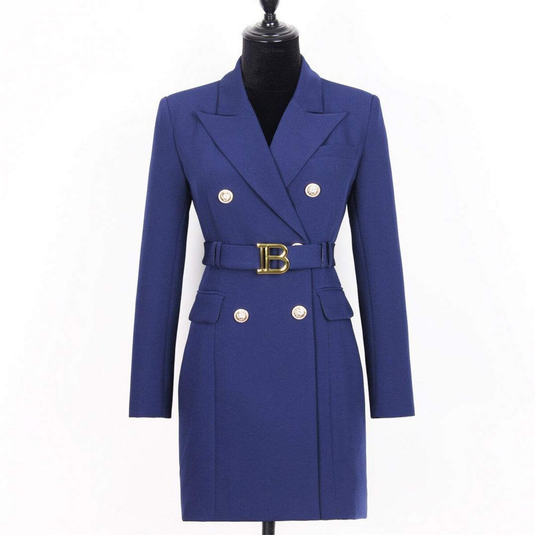 Vielseitiges Damen Blazer-Kleid 'Celeste', perfekt für Büro, festliche Abende & stilvolle Auftritte.