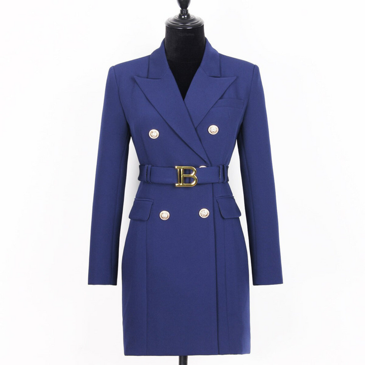 Vielseitiges Damen Blazer-Kleid 'Celeste', perfekt für Büro, festliche Abende & stilvolle Auftritte.