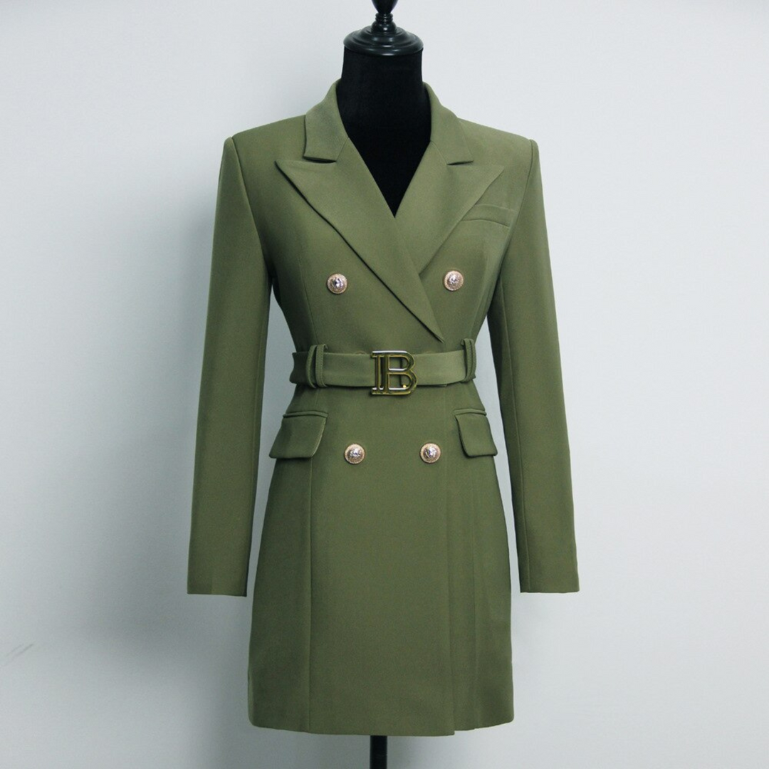 Modernes Damen Blazer-Kleid 'Celeste' als schickes Business-Outfit oder Cocktailkleid.