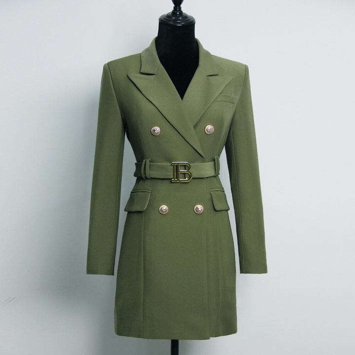 Modernes Damen Blazer-Kleid 'Celeste' als schickes Business-Outfit oder Cocktailkleid.