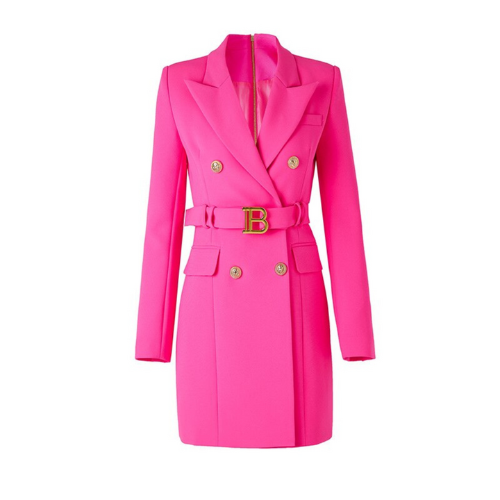 Damenkleid 'Celeste', ein unifarbenes Blazer-Kleid, perfekt als Business- & elegantes Cocktailkleid.