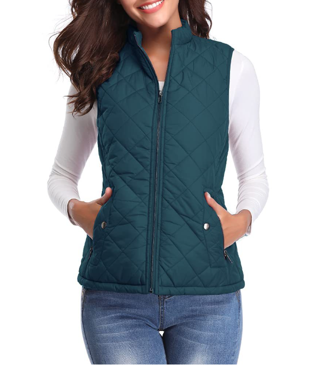 Leichte und bequeme Lara Damenweste, stylisch für Übergangszeiten und Freizeit-Outfits.