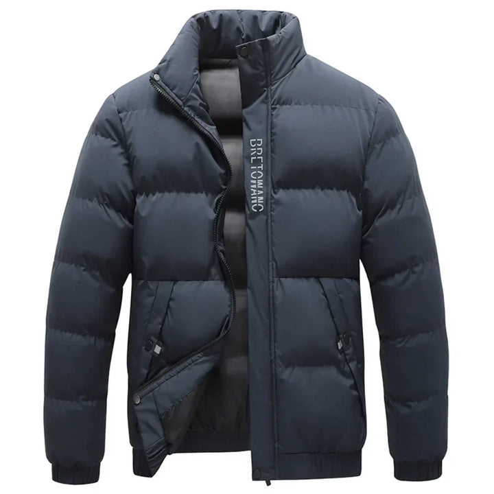 Stylische, warme Herren Winterjacke Arvid. Wetterfest, winddicht, wasserdicht für Outdoor & Freizeit. Kälteschutz.