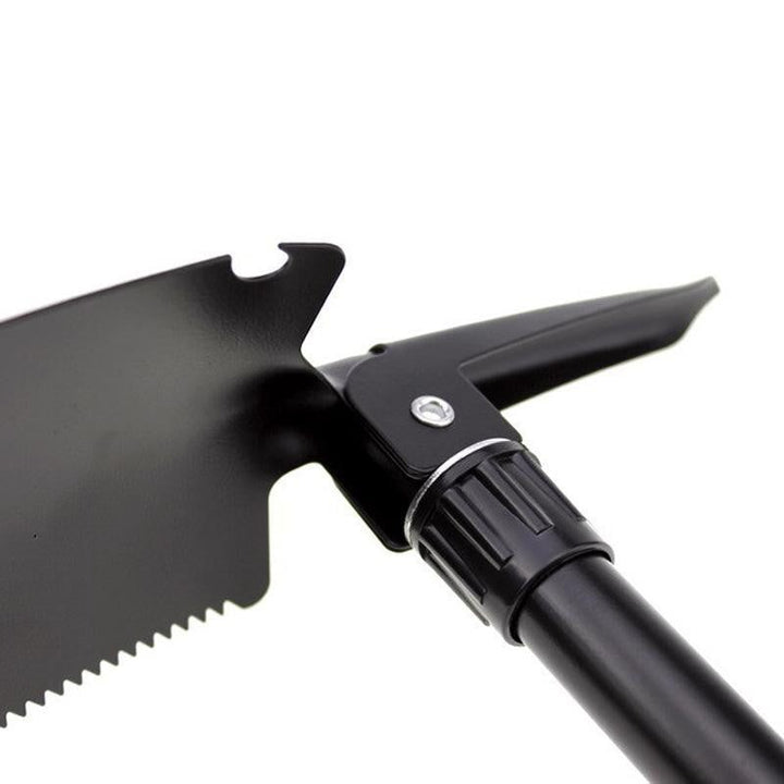 Robuster Militär-Klappspaten, ideal für Survival, Camping & Garten. Taktisches Outdoor-Multifunktionswerkzeug.