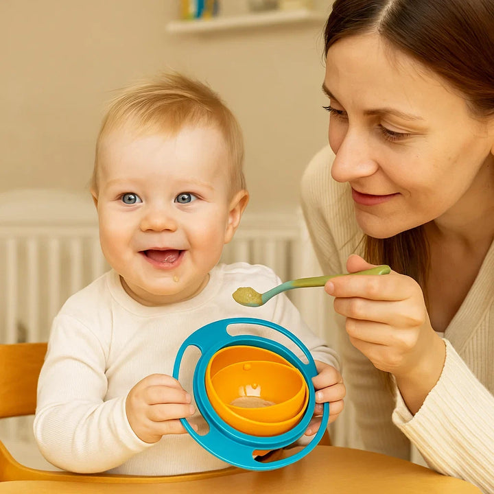 Stabile Babyschüssel, robustes Kindergeschirr, auslaufsicher. Perfektes Babyzubehör zum Füttern.