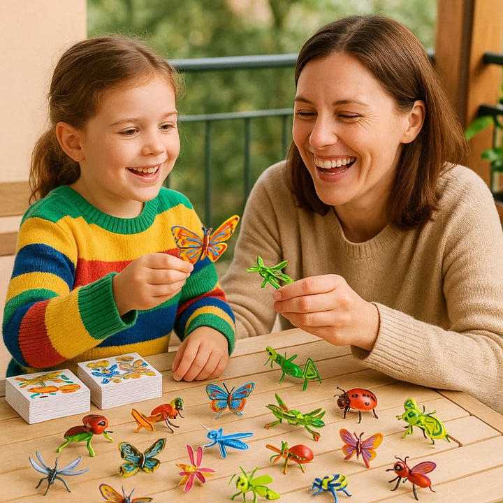 Konzentrationsspiel: Pädagogisches 3D Puzzle für Kinder, unterstützt die kognitive Entwicklung.