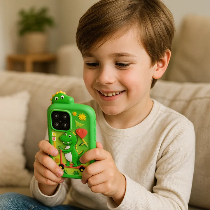 Spielend lernen mit dem pädagogischen Kinder Smartphone: Zahlen, Buchstaben & Musik entdecken.