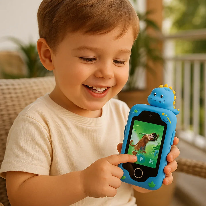 Pädagogisches Kinder Smartphone Lernspielzeug, interaktiv, Musik, Zahlen, Buchstaben für Kleinkinder.