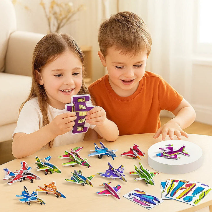 Hochwertiges 3D Cartoon Puzzle für Kinder, mit verschiedenen Motiven für stundenlangen Spielspaß.