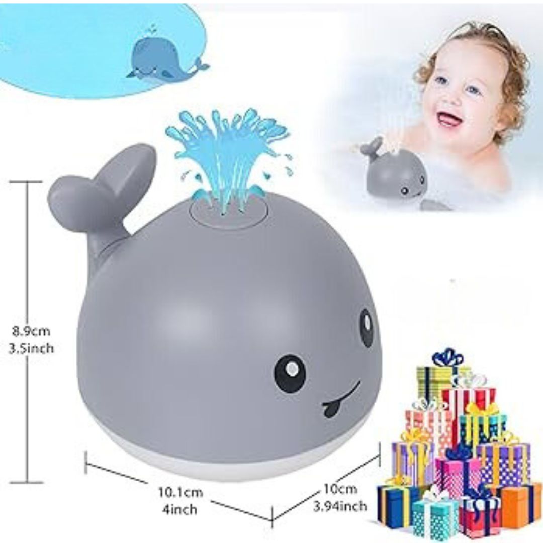 Perfektes Geschenk: Walfontäne Badespielzeug für Kinder & Baby, bringt zauberhaften Wasserspaß in jede Badezeit.