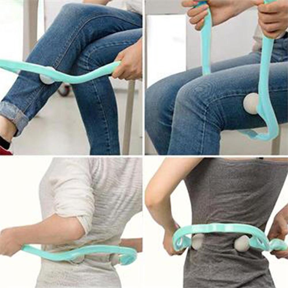Ergonomisches Massagewerkzeug für gezielte Tiefenmassage an Rücken, Nacken & Beinen.