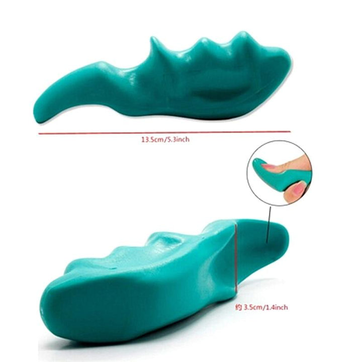 Robustes Massagegerät für Tiefengewebe; simuliert Daumendruck zur Muskelentspannung; ideal für Nacken und Rücken.