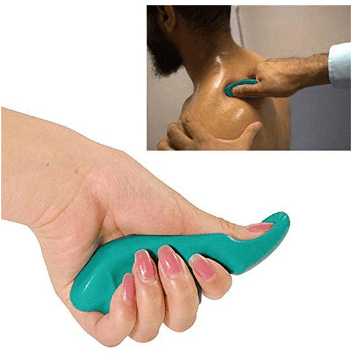 Handliches Tiefengewebemassagegerät zur gezielten Schmerzlinderung; effektiv für Rücken, Nacken und Muskelverspannungen.